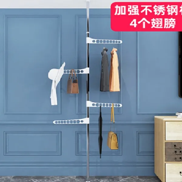 Τηλεσκοπική απλώστρα 4 θέσεων(ρυθμιζόμενες) TM-017