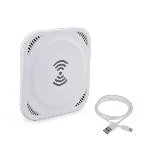 Ασύρματος Φορτιστής Qi Pad 10W Treqa TR-W8 Λευκό