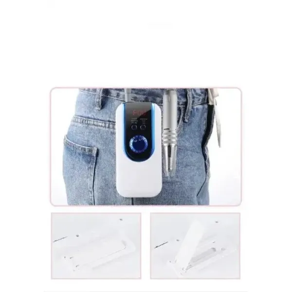 Φορητός τροχός νυχιών Portable Nail Polisher SML M6 Ροζ