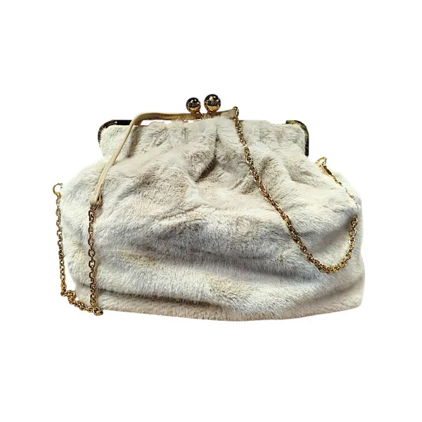 Τσάντα ώμου Γούνα Mohicans PF950-3 Μπεζ