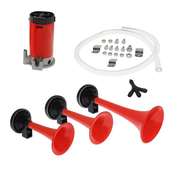 Κόρνα Αέρος Αυτοκινήτου Τριπλή 12V 118dB