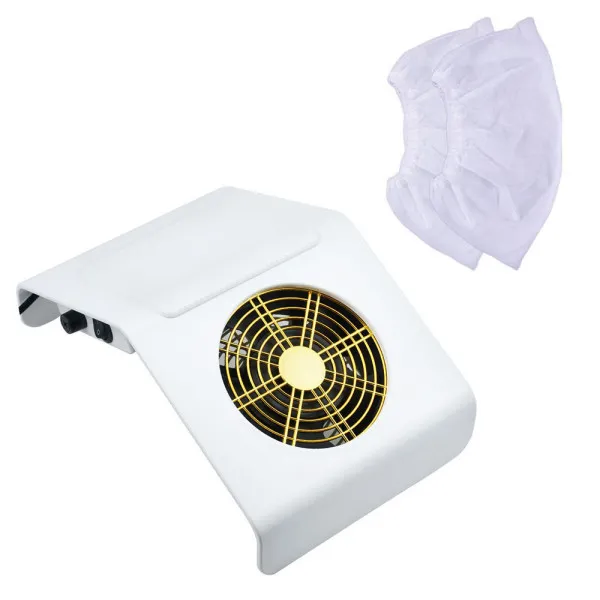 Απορροφητήρας Σκόνης Νυχιών Ρεύματος 40W BQ-858-2A Λευκό