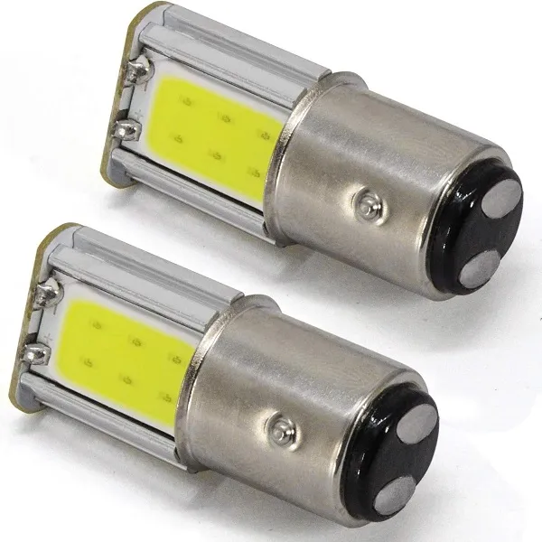 Σετ LED λάμπες αυτοκινήτου Canbus 6000K 12V Λευκό 3 όψεων 4 SMD 2τμχ. w14724