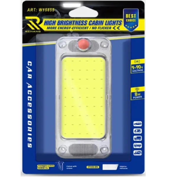 Εσωτερικό φως καμπίνας αυτοκινήτου 54cob 8w w15855-2-1