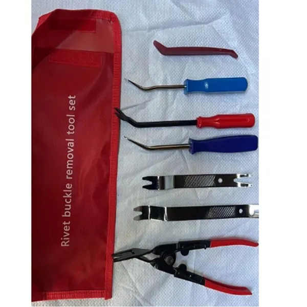 Εργαλείο αφαίρεσης ταπετσαρίας αυτοκινήτου με τσάντα 7τμχ. w16595