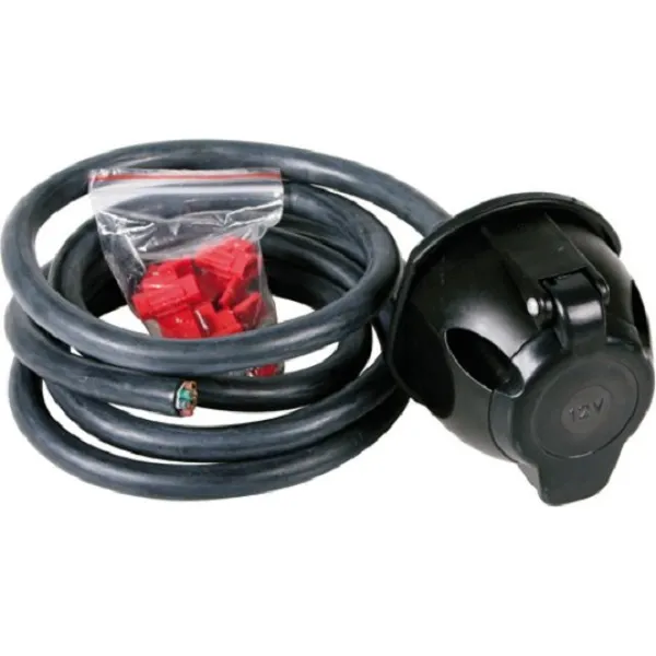 Πριζα Κοτσαδορου 7φις Θηλυκη με καλώδιο 1.6μ W16752-2