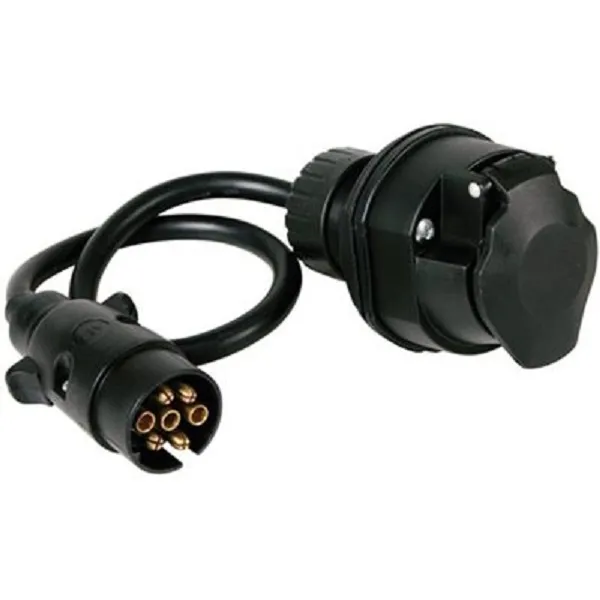 Αντάπτορας Κοτσαδόρου 7 - 13 Φις με καλώδιο 40 εκ. W16752