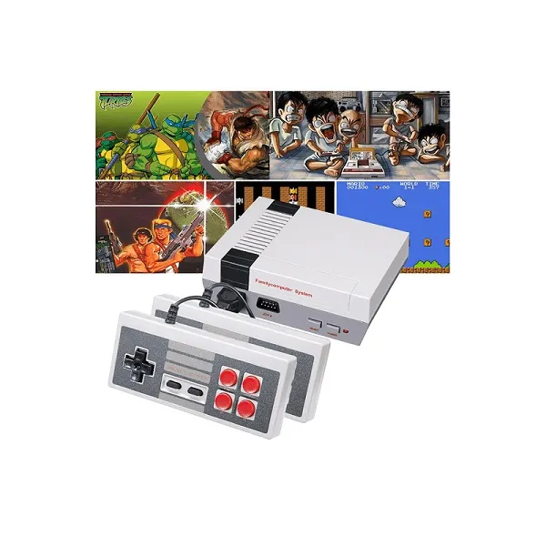 Kονσόλα με Ενσωματωμένα 2000 Κλασσικά Παιχνίδια και δύο Χειριστήρια WJH-7689