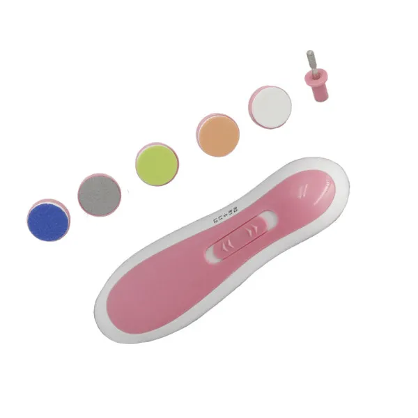 Τροχός Νυχιών Μπαταρίας για Παιδιά και Ενήλικες WL-8033 Ροζ