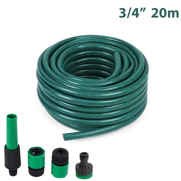 Σετ Λάστιχο Ποτίσματος 3/4" με Εκτοξευτήρα Νερού 20m