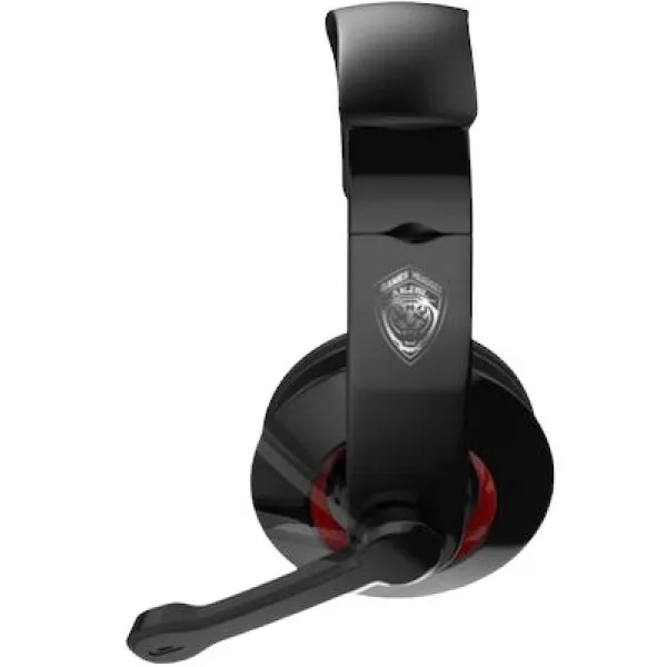 J08 On Ear Gaming Headset με σύνδεση 2x3.5mm / 3.5mm Κόκκινο