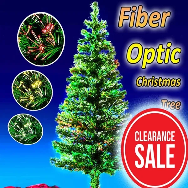 Φωτιζόμενο Χριστουγεννιάτικο Δέντρο Οπτικής ίνας 150εκ. JY-12