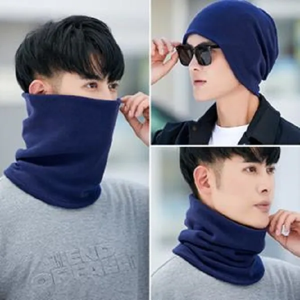 Κασκόλ/σκουφί σωλήνας διπλής στρώσης για άντρες XW-46