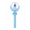 Ραβδί KPOP Demon Hunters Rumi Μπλε 37cm με Μουσική LED Φωτισμό και Περιστροφή 51540-1