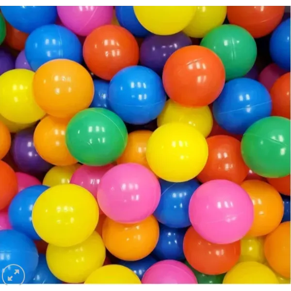 Πλαστικές Πολύχρωμες Μπάλες Παιχνιδιού Για Παιδιά 1τεμ 10200-2