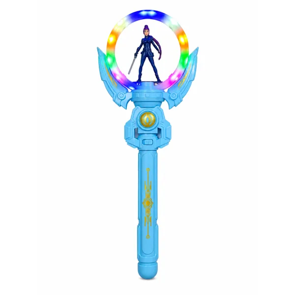 Ραβδί KPOP Demon Hunters Rumi Μπλε 37cm με Μουσική LED Φωτισμό και Περιστροφή 51540-1