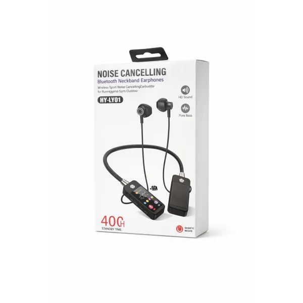 Bluetooth Neckband Handsfree Ακουστικά Noise Cancelling 40G SG-01