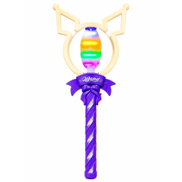 Μαγικό Ραβδί KPOP Demon Hunters Rumi Μωβ 42cm με Φως και Ήχο 51538-2