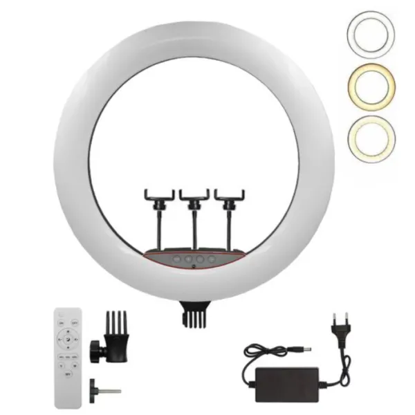 Ring Fill Light 18'' 45cm με βάση για κινητό χωρίς τρίποδο LJJ-45
