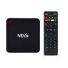 TV Box MX9 4K UHD με WiFi USB 2.0 4GB RAM και 64GB Αποθηκευτικό Χώρο με Λειτουργικό Android MX9 Black