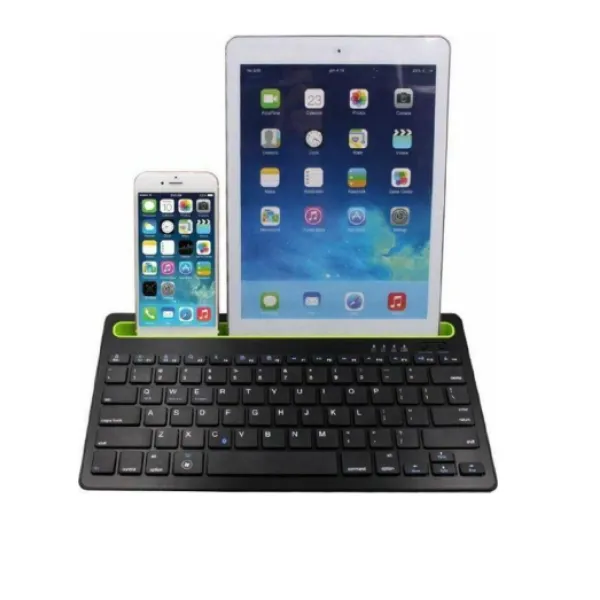 Ασύρματο Bluetooth Πληκτρολόγιο για Tablet και Smartfhone Αγγλικό US RF-2012 Μαύρο