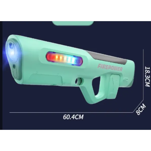 Νεροπίστολο Παιδικό παιχνίδι με διπλή κεφαλή σκοποβολής, αυτόματη αναρρόφηση νερού, δεξαμενή νερού μεγάλης χωρητικότητας για ισχυρές βολές μεγάλων αποστάσεων KB1510 Μπλε