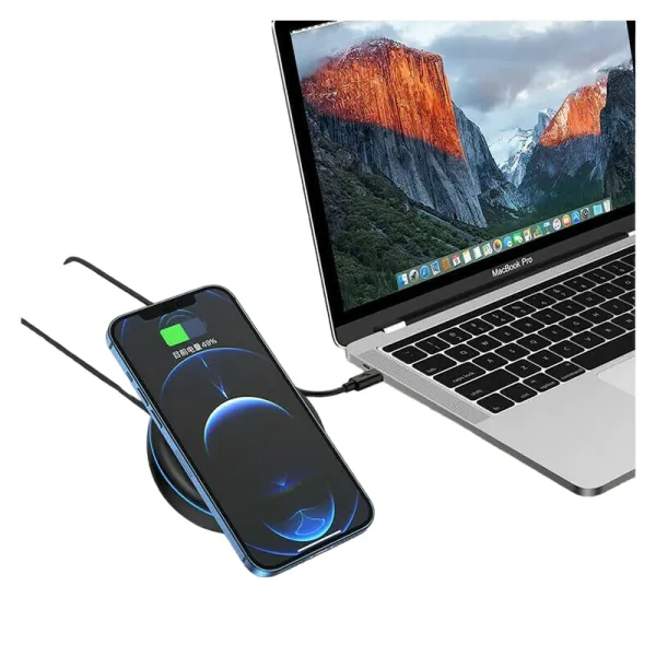 ΑΣΥΡΜΑΤΟΣ ΦΟΡΤΙΣΤΗΣ AWEI QI PAD QUICK CHARGE 3.0 W11 ΜΑΥΡΟ