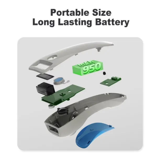 Ασύρματος σαρωτής γραμμωτού κώδικα 1D 2D CMOS USB Bluetooth Mini Pocket QR Reader IOS Android Windows για πληρωμή μέσω κινητού W6 C70