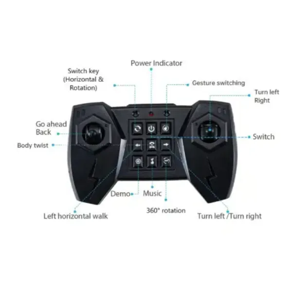 Τηλεκατευθυνόμενο Αυτοκίνητο 2.4G με 3 Μεθόδους Ελέγχου, Φως και Μουσική XF601 Πράσινο