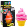 Αντιστρες Παιχνίδι Nice Cream Cone Παγωτό Χωνάκι Squishy Fidget Toy Πολύχρωμο 66881-1