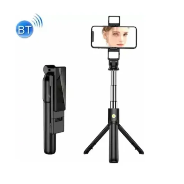 Ασύρματο Bluetooth με Τρίποδο Wireless Selfie Stick 107cm K12D-L Μαύρο