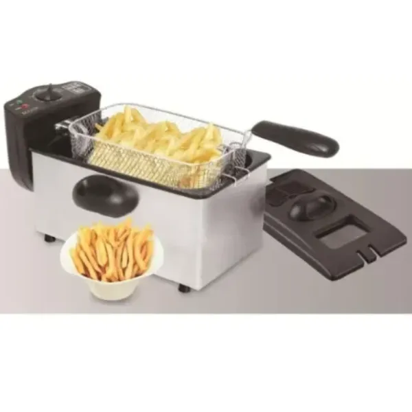 Φριτέζα Λαδιού με Αποσπώμενο Κάδο 2000W 3.5lt RAF R.5299 Ασημί