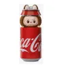 Labubu Monsters Coca-Cola Λούτρινο Πλαστικό Πρόσωπο Have A Seat Vinyl Plush Blind Box 1440-69315