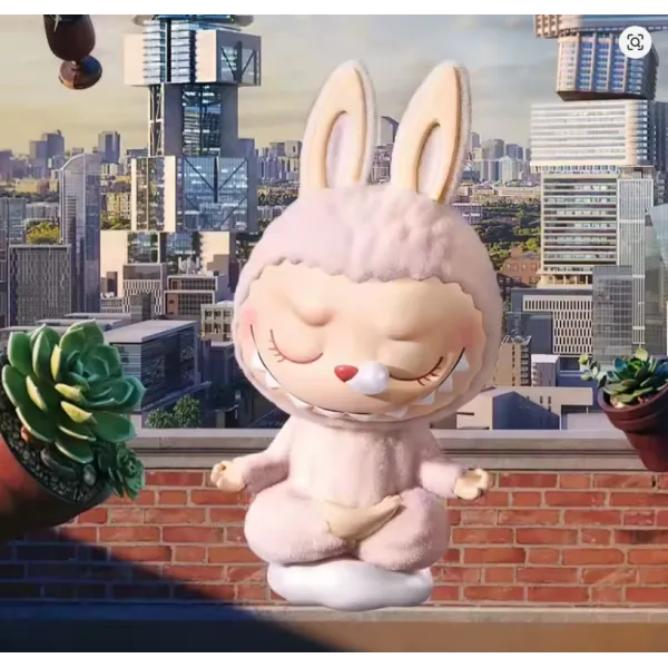 Μίνι φιγούρες Labubu Lazy Yoga σε κουτί Surprise KO-8668