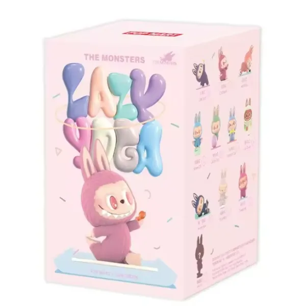 Μίνι φιγούρες Labubu Lazy Yoga σε κουτί Surprise KO-8668