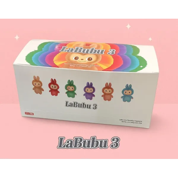 Monsters Lovely Λούτρινο Season3 Πλαστικό Πρόσωπο Have A Seat Vinyl Plush Blind Box 1440-6969S3