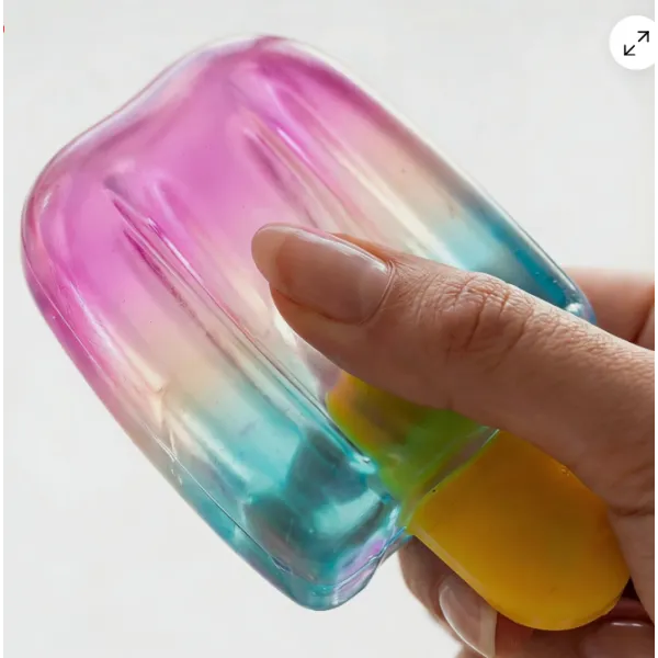 Παιχνίδι Παγωτό NeeDoh Jellyfish Jelly Squish Stress Toy Fidget 8cm ΝΑΒ25267-1