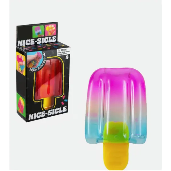 Παιχνίδι Παγωτό NeeDoh Jellyfish Jelly Squish Stress Toy Fidget 8cm ΝΑΒ25267-1