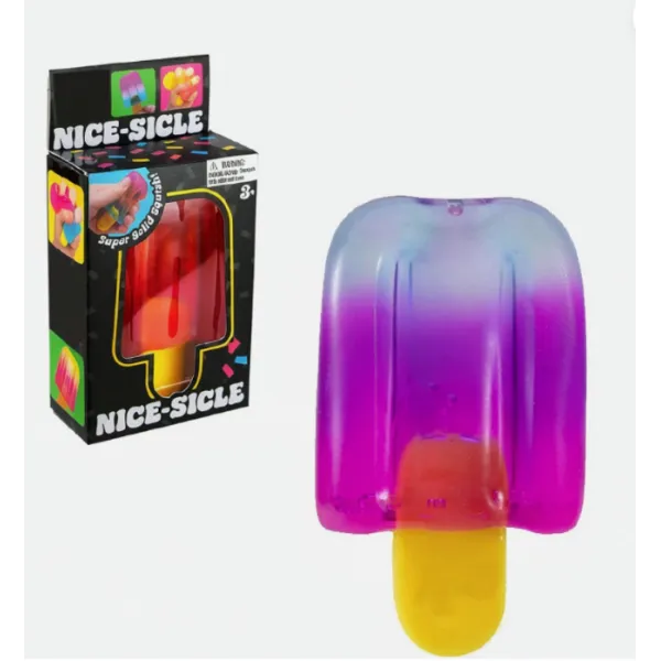 Παιχνίδι Παγωτό NeeDoh Jellyfish Jelly Squish Stress Toy Fidget 8cm ΝΑΒ25267-1