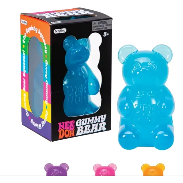 Squishy antistress toy Cute Bear Nee Doh 8cm HY25096-1