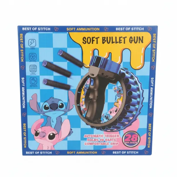 Μαλακό πιστόλι με σφαίρες Lilo & Stitch 6303 Stitch