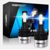 Nighteye LED Headlights A315-S2-9006 72V Pair 6500K Cool White 9000LM / LED Headlights IP68 Waterproof High Low Beam - 9006