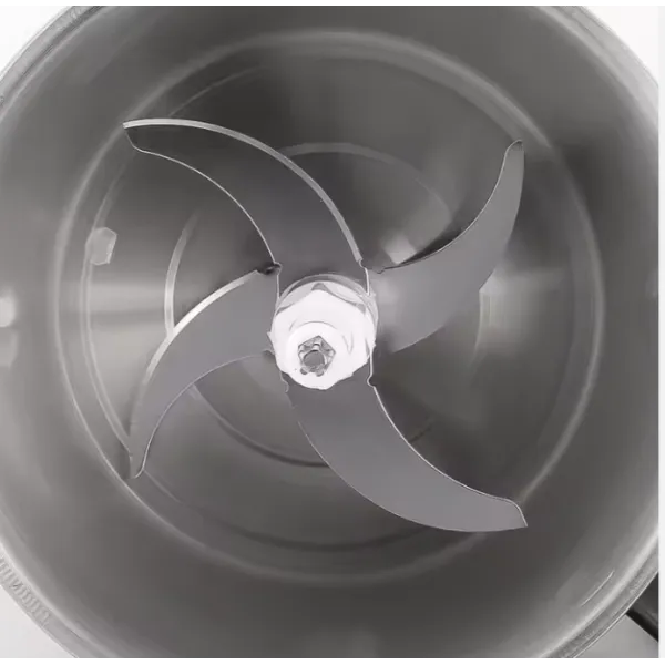 RAF 300W Ηλεκτρική πολυλειτουργική επεξεργαστή τροφίμων Μπλέντερ κουζινομηχανή από ανοξείδωτο ατσάλι 4 λεπίδων R.7703 Ασημί