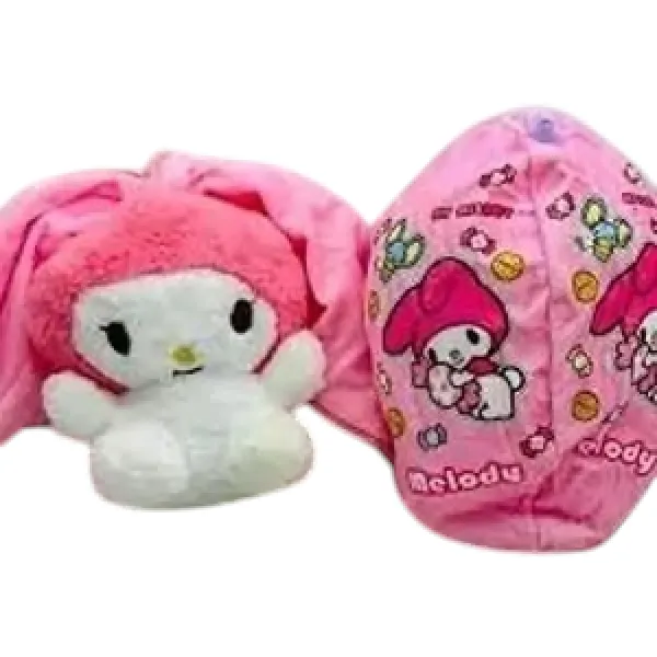 Sanrio Kuromi My Melody Λούτρινο απαλό και βελούδινο 20 cm 1440-281 Ροζ