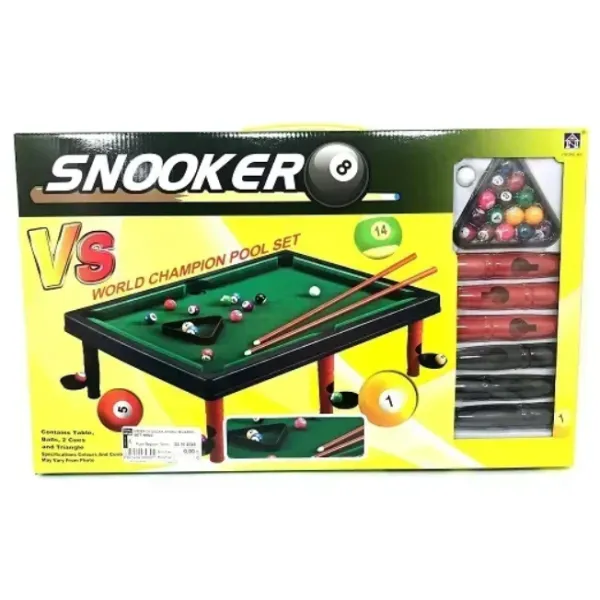 Σετ Μπιλιάρδου Snooker 68622 Πράσινο