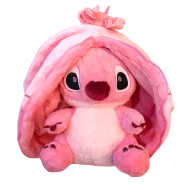 Stitch Λούτρινο παιχνίδι τύπου βελονιάς, απαλό και βελούδινο 20 cm 1440-280 Ροζ