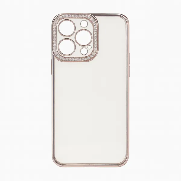 Θήκη Κρύσταλλο με MagSafe για iPhone 14 Pro Max IP14PROMAX1 Ροζ Χρυσό