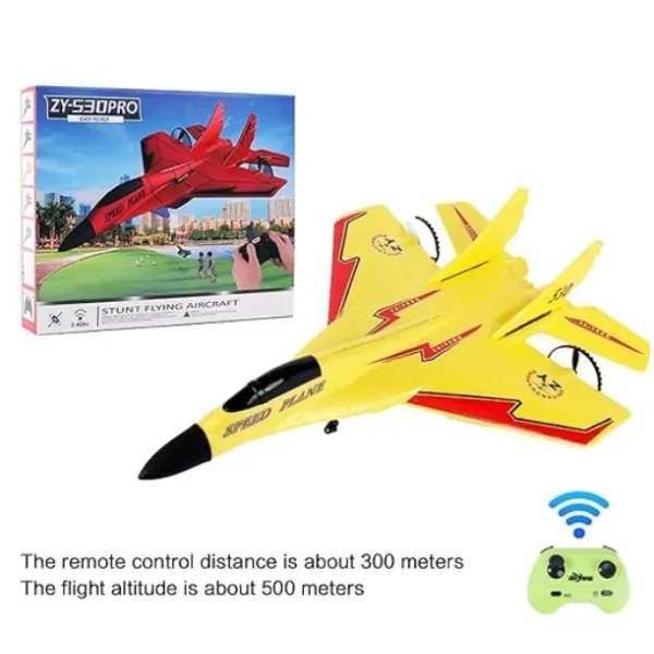 Andowl ZY 530 Pro Τηλεκατευθυνόμενο Αεροπλάνο Κίτρινο