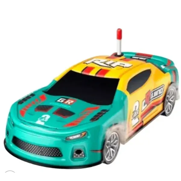 Τηλεκατευθυνόμενο Αγωνιστικό Αυτοκίνητο με Φως & Χειριστήριο 918-61A Πράσινο Κίτρινο